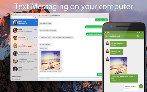 Use “SMS for iMessage” (iChat) to send iMessage from android