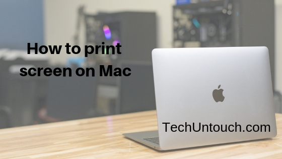 how to print screen on Mac