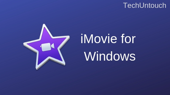 iMovie for Windows