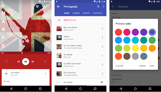 Phonograph Music Player for Android