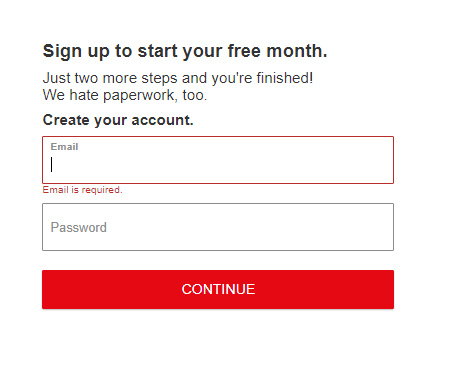 Create Netflix Premium Account