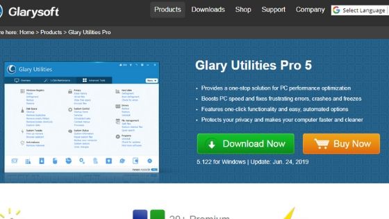 Glary Utilities Pro 5 Free Computer Cleaner Software