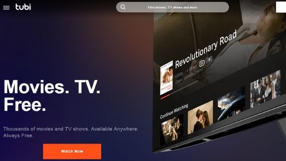 TubiTV - Best CouchTuner Alternative