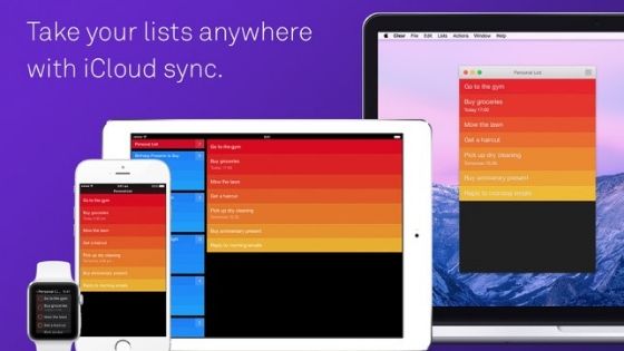 Clear - Best Task Manager for Mac