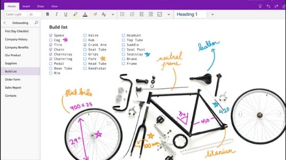 Microsoft OneNote - Best Task Manager for Mac