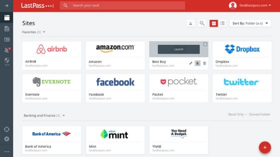 lastpass - password manager for Android