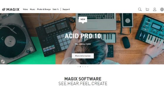 MAGIX Music Maker free beat making software