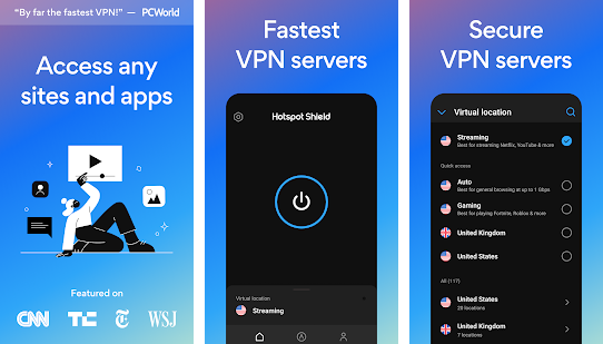 Hotspot Shield Free VPN for Android