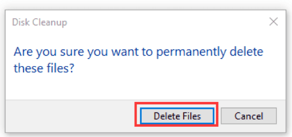 delete selected file
