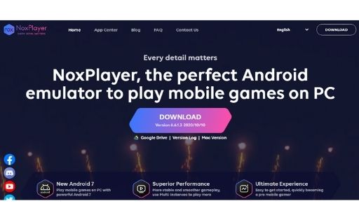 NoxPlayer Android Emulator for pc