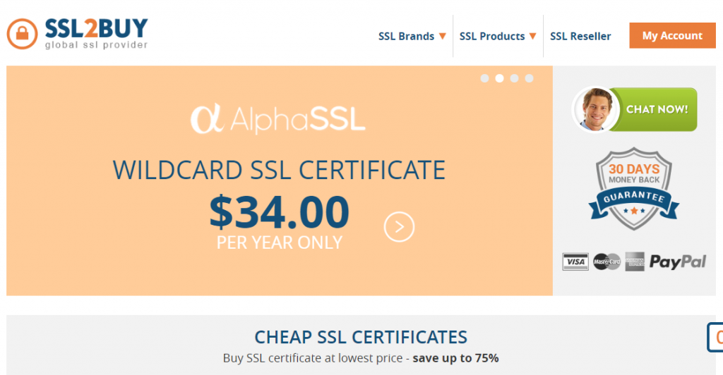 ssl2buy cheap ssl certificate provider