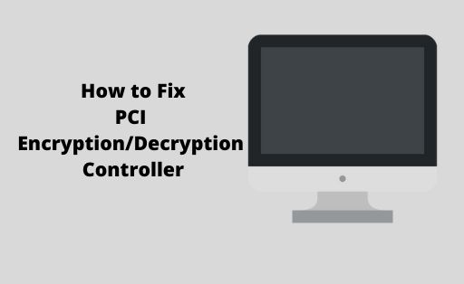 PCI Encryption Decryption Controller
