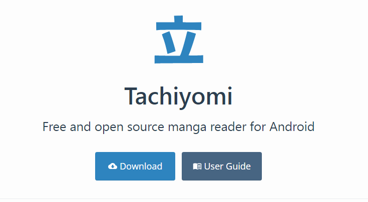 Tachiyomi manga app