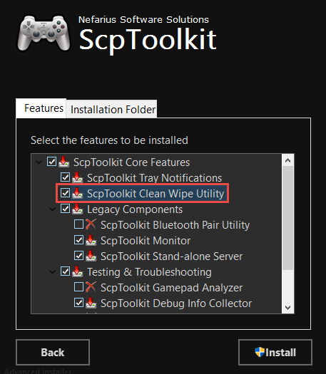 SCP Toolkit Install