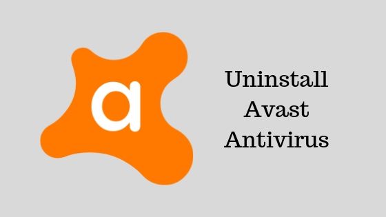 How to Uninstall Avast Antivirus In Windows 10