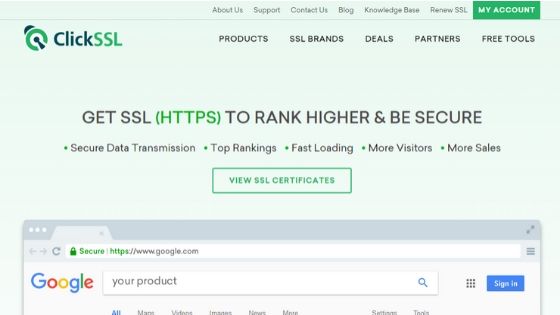 ClickSSL - Cheap SSL Certificate Provider