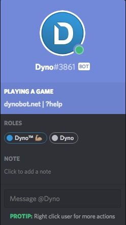 Dyno Bot