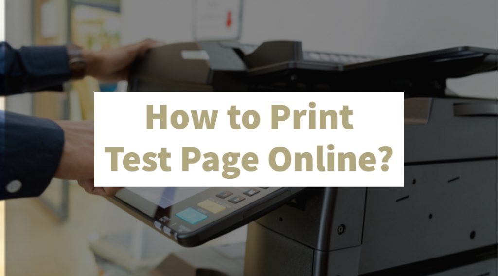 Print test Page Online
