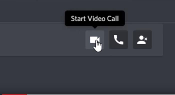 start video call on discord