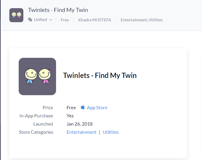 Twinlets App